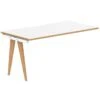 Bianco Rectangular Bench Desk Extension -Office Furniture 073845