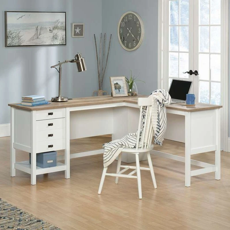 Cabin L-Shaped Home Office Desk 3 Cabin L-Shaped Home Office Desk