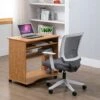 Aspyre Compact Mobile Home Office Desk -Office Furniture 078657