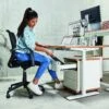 Novigami Josi Sit/Stand Office Desk - Electric Height Adjustable 2 Novigami Josi Sit/Stand Office Desk - Electric Height Adjustable -Office Furniture 079542